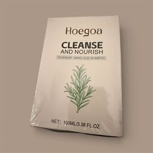 Lot of 2 HOEGOA Rosemary Amino Acid Shampoo NEW SEALED 3.38 oz.